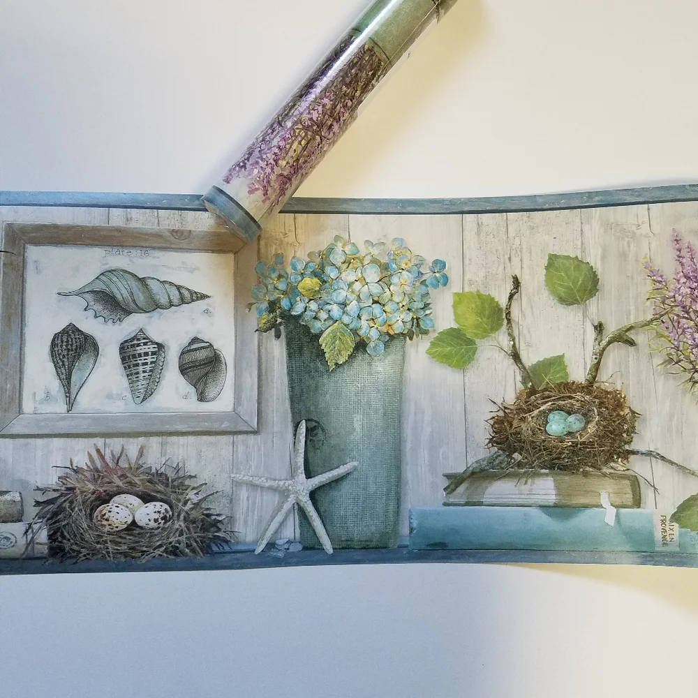 Wallpaper Border Coastal Treasure Beach